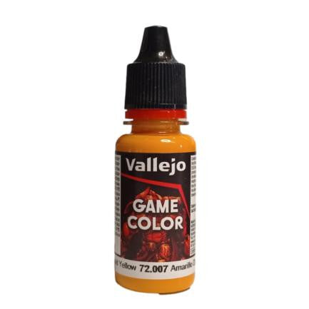 Vallejo Game Color: Gold Yellow, 17 ml. 72007